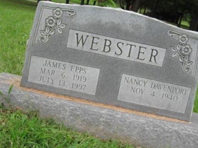 James Epps Webster on Sysoon