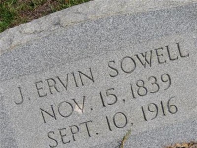 James Ervin Sowell on Sysoon