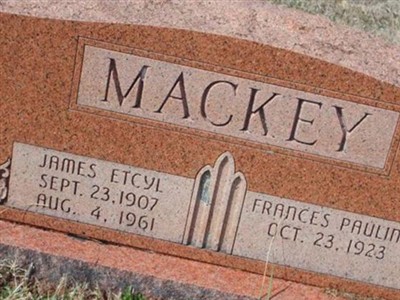 James Etcyl Mackey on Sysoon