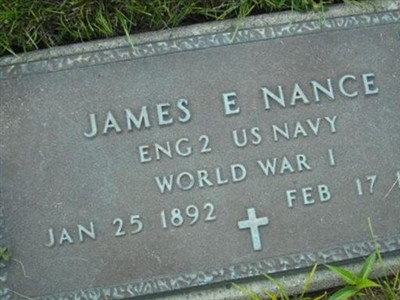 James Everett Nance on Sysoon