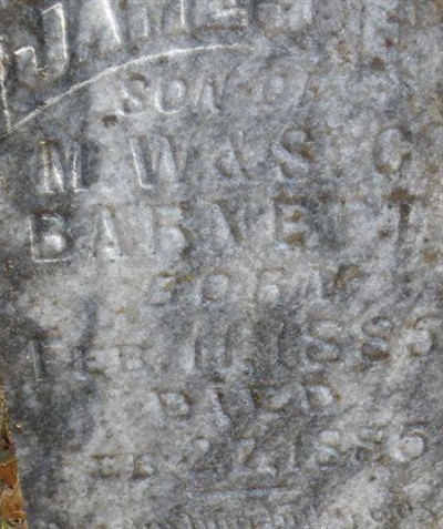 James F. Barnett on Sysoon
