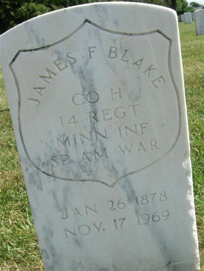 James F Blake on Sysoon
