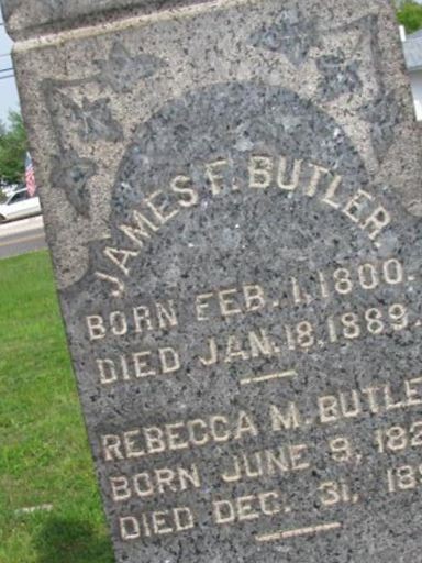 James F Butler on Sysoon