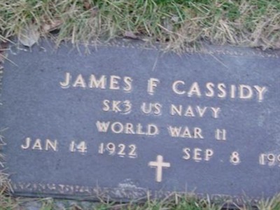 James F. Cassidy on Sysoon
