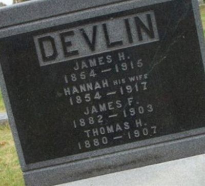 James F. Devlin on Sysoon