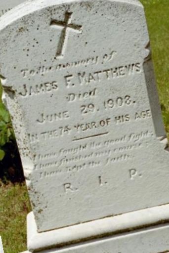 James F Matthews on Sysoon