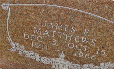 James F. Matthews on Sysoon