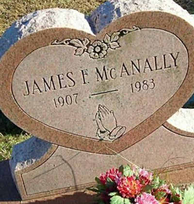 James F. McAnally on Sysoon