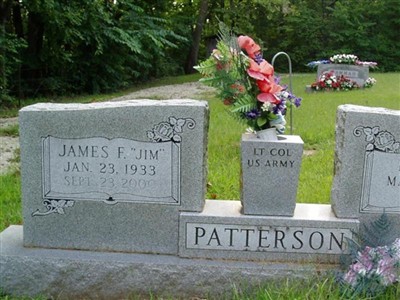 James F. Patterson on Sysoon
