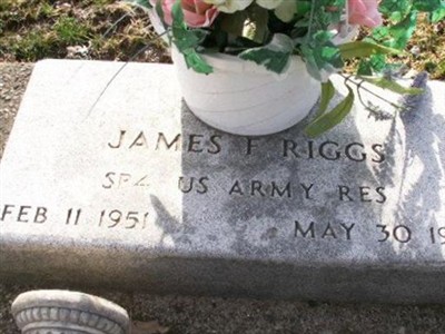 James F. Riggs on Sysoon
