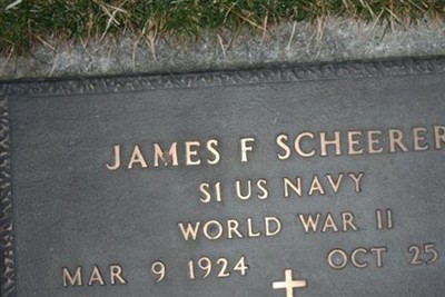 James F Scheerer on Sysoon