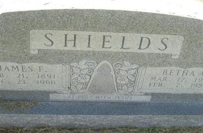 James F. Shields on Sysoon