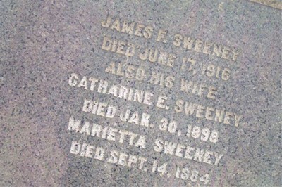 James F. Sweeney, Find a grave on Sysoon James F. Sweeney on Sysoon