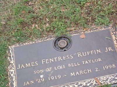 James Fentress Ruffin, Jr on Sysoon