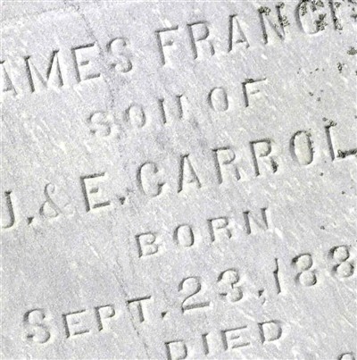 James Francis Carroll on Sysoon
