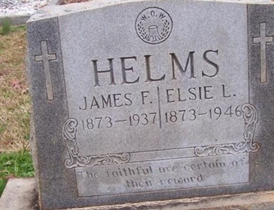 James Franklin Helms on Sysoon