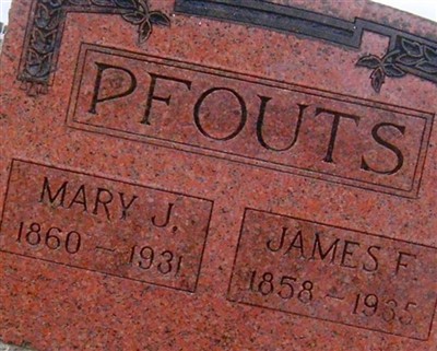 James Franklin Pfouts on Sysoon