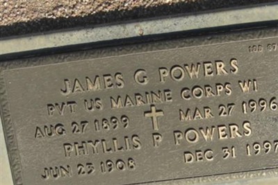 James G Powers on Sysoon