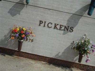 James Gilbert Pickens on Sysoon