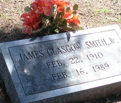 James Glasgow Smith, Jr on Sysoon