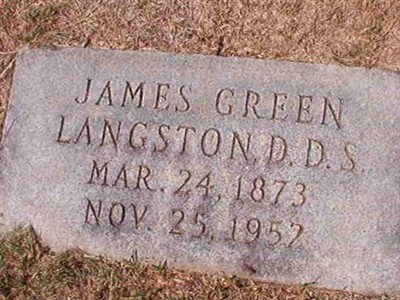 James Green Langston on Sysoon