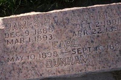 James H. Dunham on Sysoon