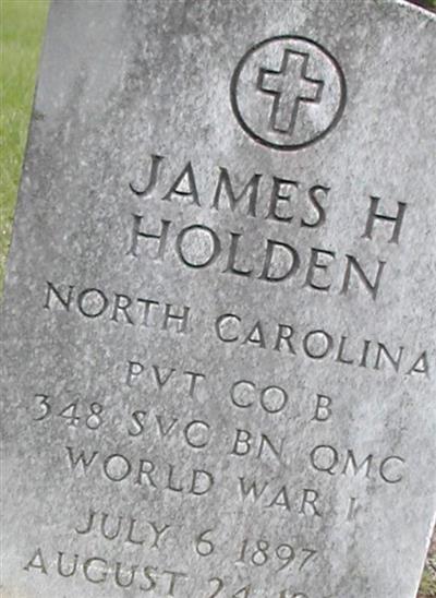 James H. Holden on Sysoon