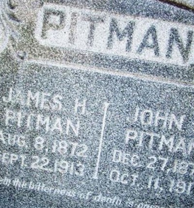 James H. Pitman on Sysoon