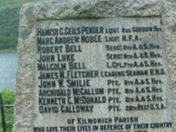 2nd Lt James Hamish Granger Geils Pender on Sysoon