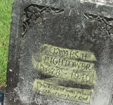 James Henry Hightower on Sysoon
