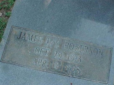 James Ivy Roberson on Sysoon