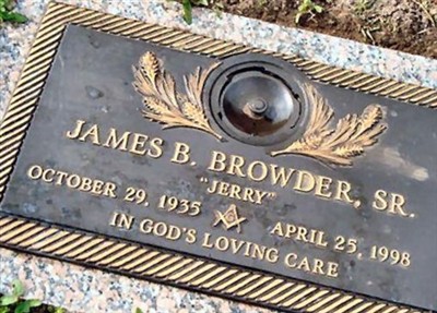 James B. "Jerry" Browder, Sr on Sysoon