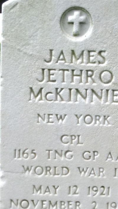 James Jethro Mckinnie on Sysoon