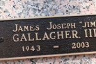 James Joseph "Jim" Gallagher, III on Sysoon