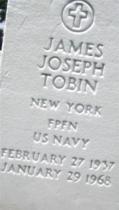 James Joseph Tobin on Sysoon