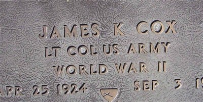 James K. Cox on Sysoon