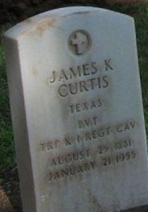 James K Curtis on Sysoon