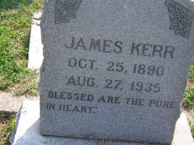 James Kerr on Sysoon