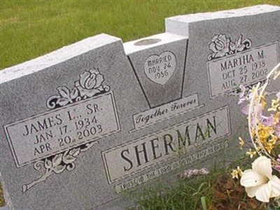 James L Sherman, Sr, Find a grave on Sysoon James L Sherman, Sr on Sysoon