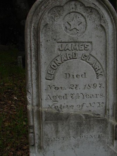 James Leonard Clark on Sysoon