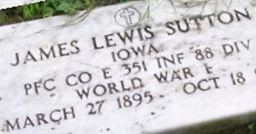 James Lewis Sutton on Sysoon
