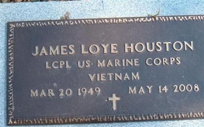 Corp James Loye Houston on Sysoon