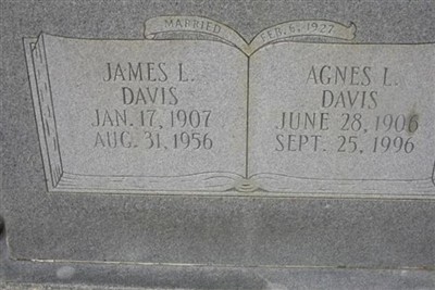 James Luster Davis on Sysoon