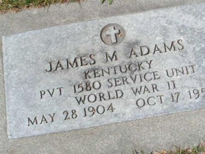 James M Adams on Sysoon