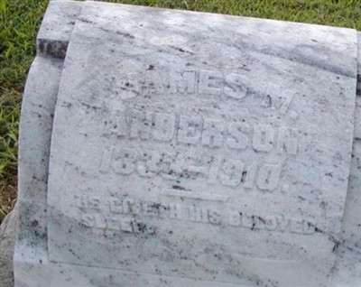 James M Anderson, Find a grave on Sysoon James M Anderson on Sysoon