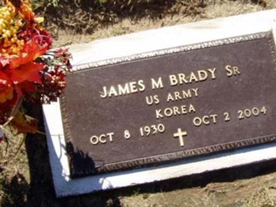 James M Brady, Sr on Sysoon