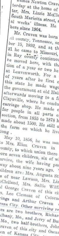 James M Craven on Sysoon