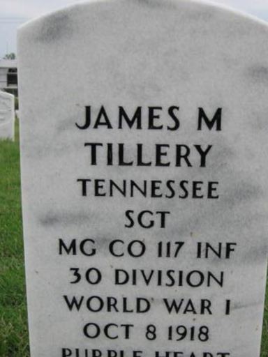James M Tillery on Sysoon