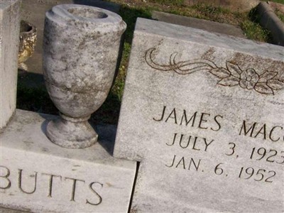 James Macon Butts on Sysoon