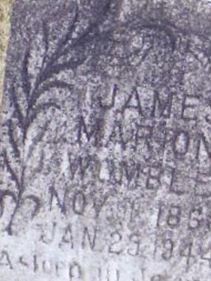 James Marion Womble on Sysoon